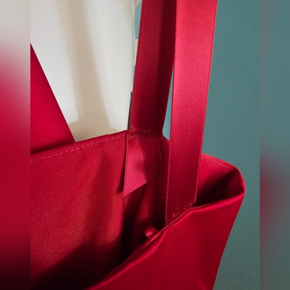 Red Prom Dress Michaelangelo size 4 - Picture 9 of 12